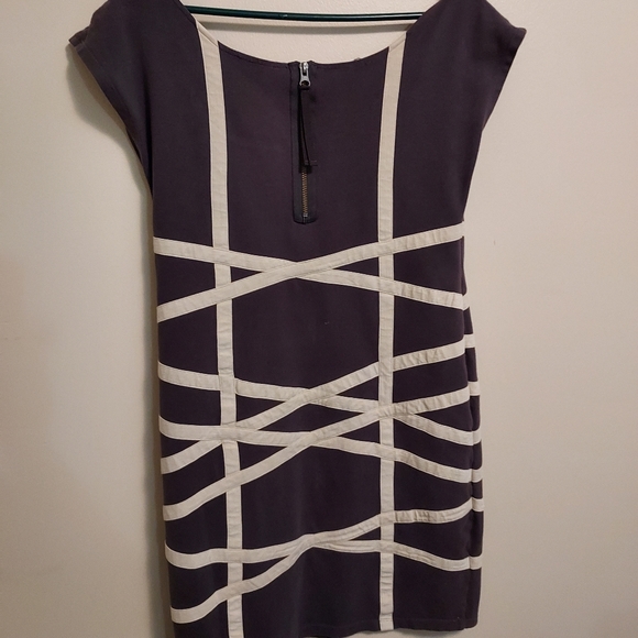 ☆☆♡♡ Gianni bini dress brown cream size medium - Picture 5 of 6